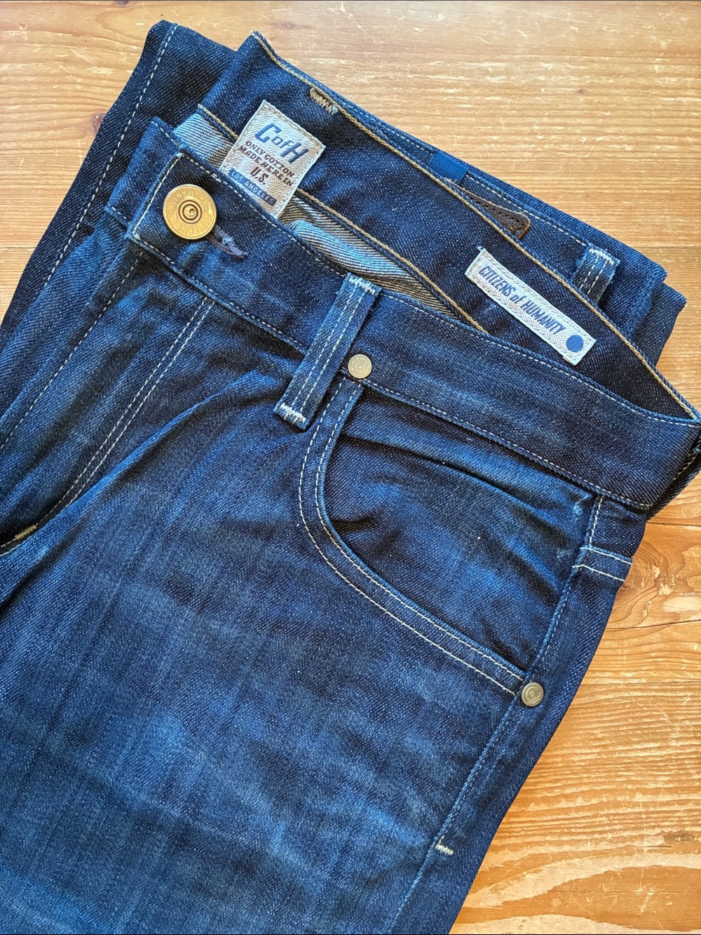 Citizens of Humanity Jagger Men’s Dark Wash Blue Jeans - Size 32